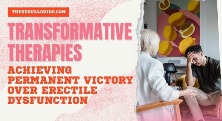 Transformative Therapies: Achieving Permanent Victory Over Erectile Dysfunction