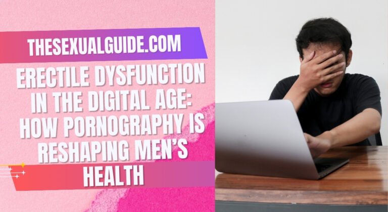 Erectile Dysfunction in the Digital Age: How Pornography is Reshaping Men’s Health